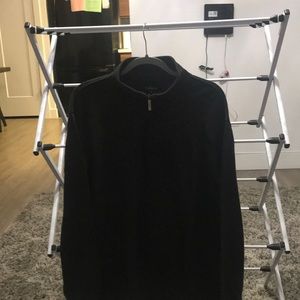 Charcoal Van Heusen quarter zipper sweater